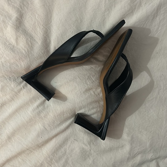 Square Toe Heeled Sandals - Picture 3 of 4